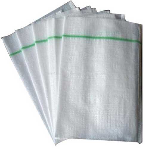 White Pp Woven Bag For Packaging Wheat, Rice And Sugar