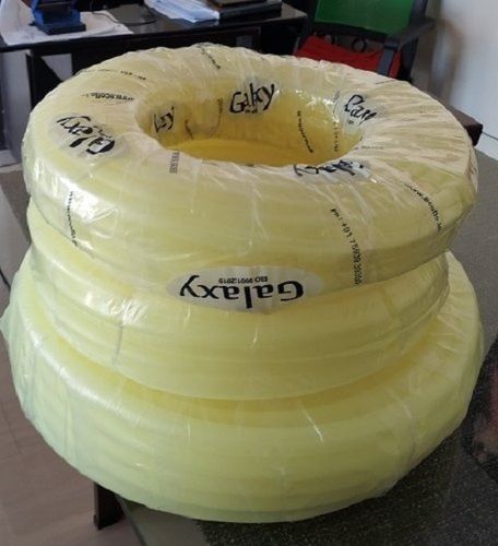 1.5 Inch Super Flexible High Strength Yellow PVC Pipes