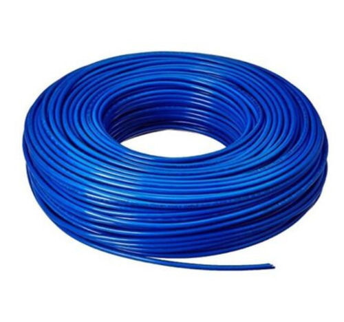 Copper Electric Wire - 1.5sqmm Blue 90 Meter Length | PVC Insulated, 220V Rated Voltage, Durable for Home Appliances and Electrical Fittings