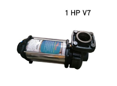 1hp V7 थ्री फेज हेड डिस्चार्ज फ्लो 1000 Lpm ओपन वेल सबमर्सिबल पंप