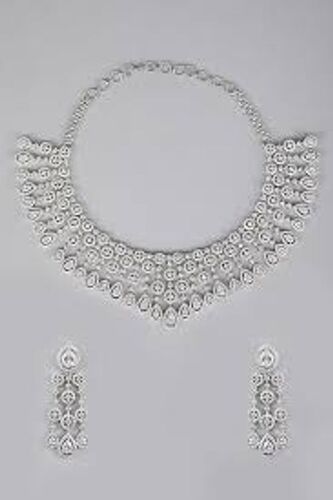 Artificial diamond necklace (neha)