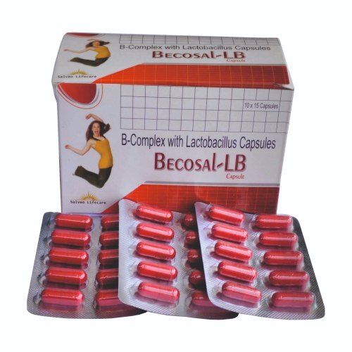 B-Complex With Lactobacillus Capsules Becosal-Lb