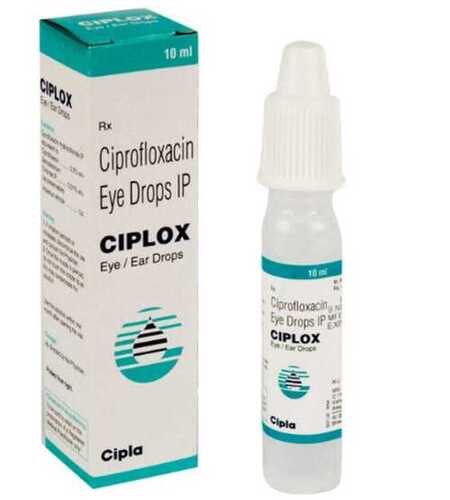 Ciprofloxacin Eye Drops, Packaging Size 10 ml