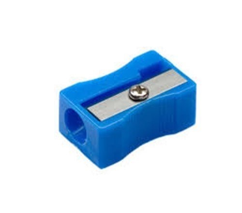 Pencil Sharpener - Durable Plastic, 1 Piece Pack | Comfortable Grip, No Lead Bleeding, Fine Point Sharpening