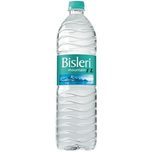  फ़िल्टर्ड हेल्दी प्यूरिफ़ाइड मिनरल बिसलेरी पीने के पानी की बोतल, 1 लीटर 