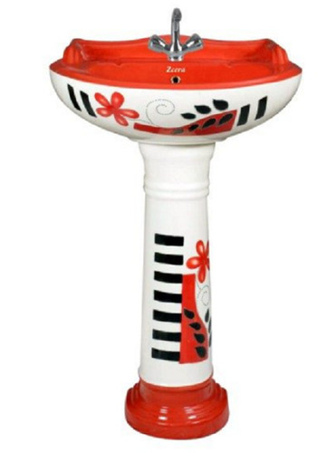 Round Printed Wash Basin