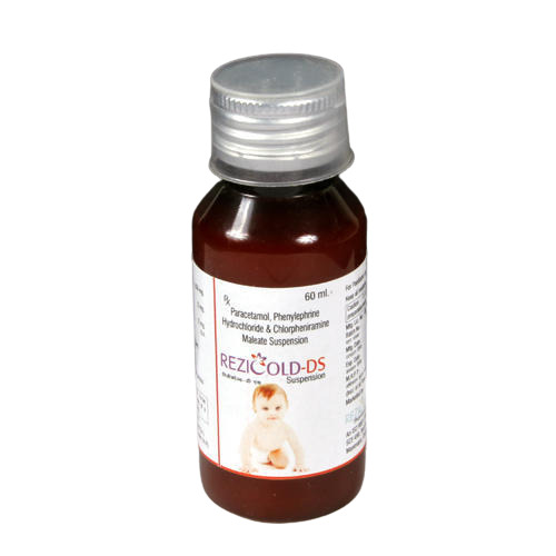 Rezicold-Ds Suspension , 60 Ml Drug Solutions