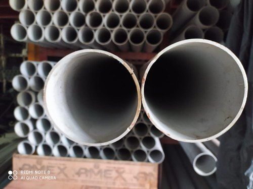 Round Shape Industrial 4 Inch PVC Pipes With High Weather Resistivity