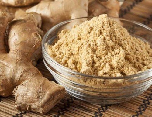 Yellowish Brown Traditionally & Organically Grown Natural No Preservative Dry Ginger Powder