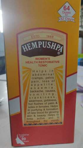 454 Ml Size Women Health Restorative Ayurvedic Hempushpa Tonic Syrup  Age Group: For Adults