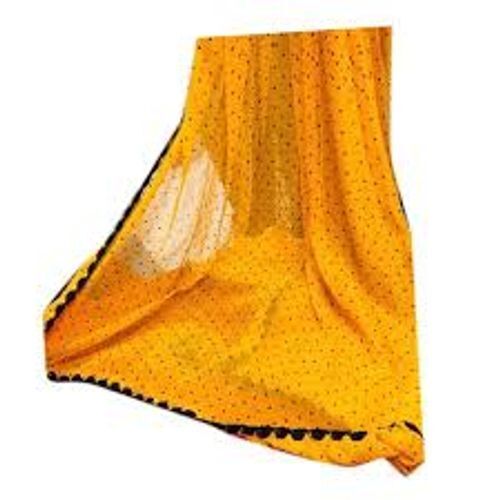 Yellow Soft Cotton Dupatta