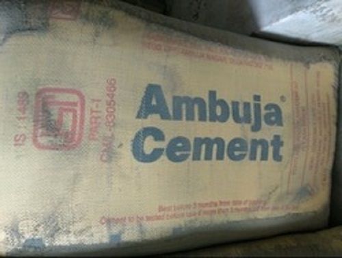 50 Kg Acid Proof High Grade With High Durability Grey Ambuja Cements
