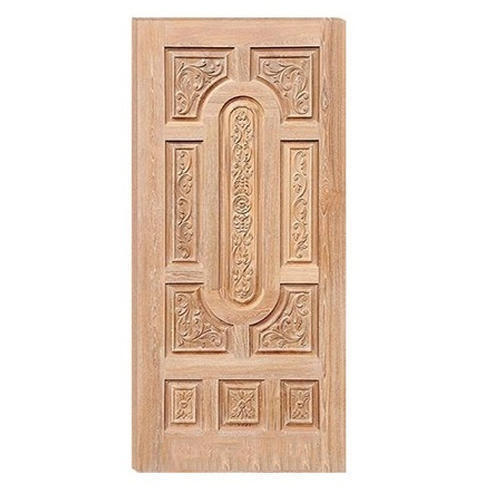 6 Foot Rectangle Solid Wood Designer Wooden Flush Doors 