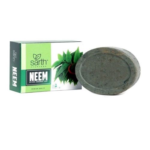 99.9 Percent Ayurvedic 30 Grams Green Sarth Bath Neem Shop