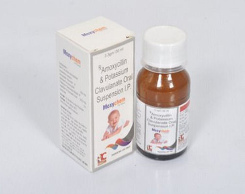 Amoxycillin And Potassium Clavulanate Oral Suspension IP, 30ml Bottle Pack