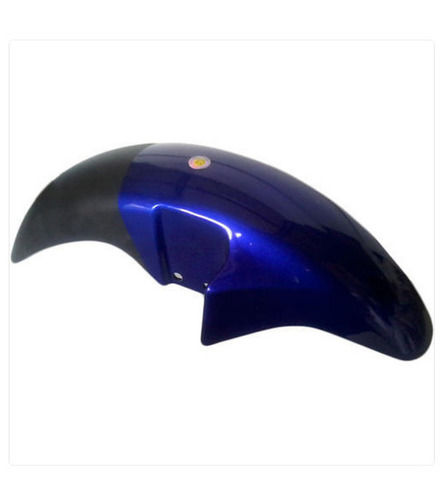 Black And Blue Plastic Motorcycle Mudguard For Bajaj Discover 100 Cc Vehicle Type: Disc  Cover