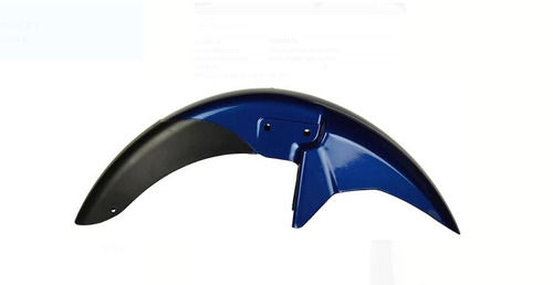 Black And Blue Plastic Motorcycle Mudguard For Bajaj Discover 125 Cc Vehicle Type: Disc  Cover