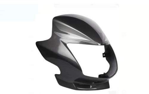 Plastic Black And Grey Plastic, Weight 1000 Grams Headlight Visor For Honda Shine 