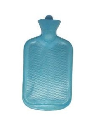 Blue 1 Liter Capacity Water Proof And Leak Proof Rubber Body Hot Water Bag  Age Group: Elders