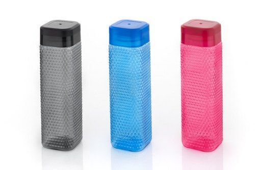 Bubbled Square Shape Water Bottles