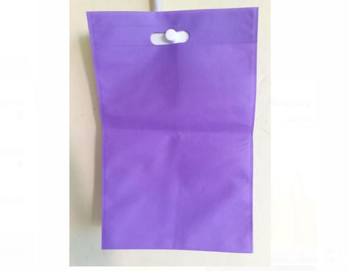 2 Kg Capacity Non Woven Material Purple D Cut Shopping Carry Bag Bag Size: 15 Inch