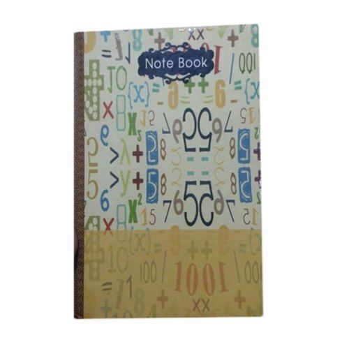 Paper Hard Cover And Light Weight Soft White Pages School Writing Notebook