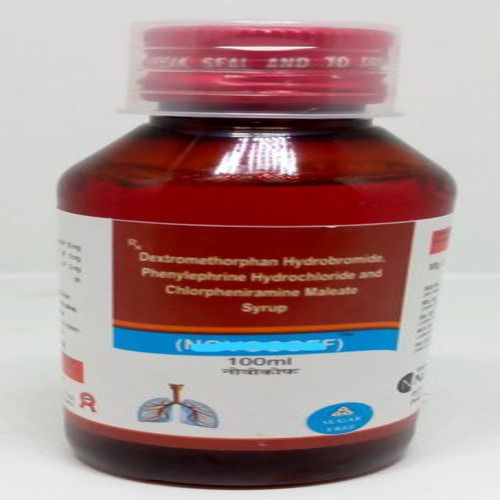 100Ml Sized Hcl, Phenylephrine Hcl & Chlorpheniramine Novocoff Cough Syrup Specific Drug