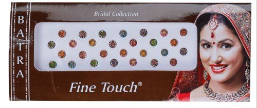 Paper Traditional Beautifully Designed Lightweight Multicolor Stone Fancy Bindi