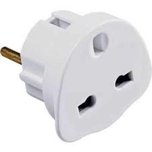 Tristar Uk To Europe European Approved Travel Plug 3 Pin Socket White ...