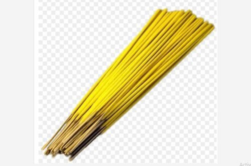 30 Minutes Burning Time 8 Inches Size Yellow Aromatic Incense Stick