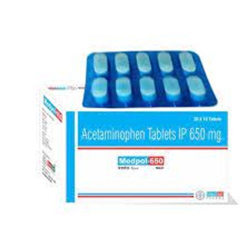 Acetaminophen 650mg Tablet, Pack Of 20x10 