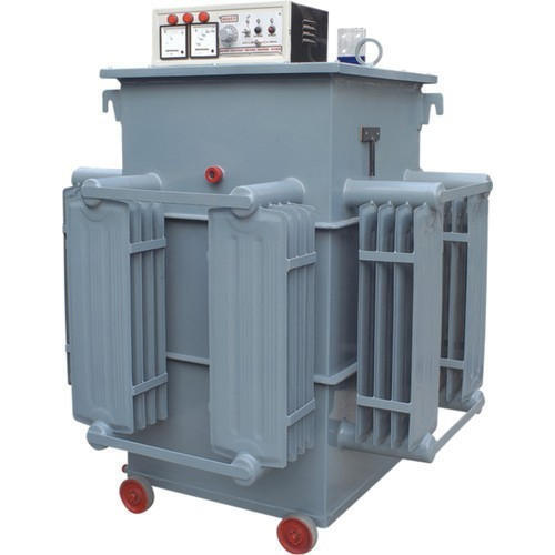 Blue Color 53 Hz Frequency Mild Steel Material Single Phase Temperature Electric Transformer 