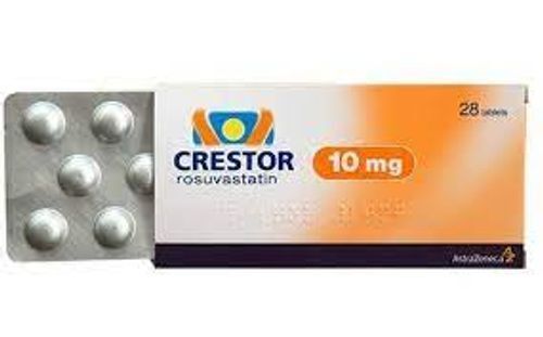 Lower Cholesterol Fat Crestor Tablet ,10 Mg  Ingredients: Lactose Monohydrate