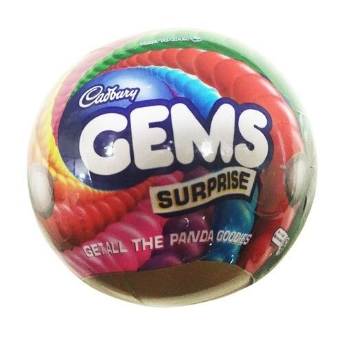 Chocolate Chocolaty Rich Super Tasty Colourful Surprising Cadbury Gems Ball