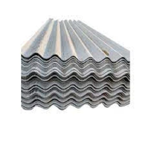 Durable Light Weight Crack Proof Rectangular Grey Cement Roofing Sheet Length: 2-3.6 M Millimeter (Mm)