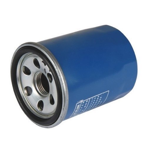 Heavy Duty Rust Proof Corrosion Resistance High Performance Tractor Oil Filter - Steel, Round, Blue | High Capacity, Durable Polyurethane Construction for Enhanced Engine Protection