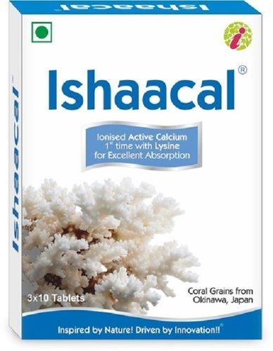 Ishaacal Tablet, 3 X 10 Tablet Pack