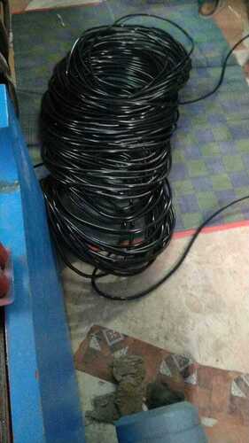 Light Weight Flexible Heavy Duty Heat Resistance Black Electrical Cable Conductor Material: Brass