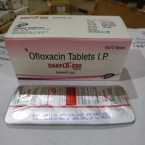 Ofloxacin Tablets, 10 X 10 Tablet Pack