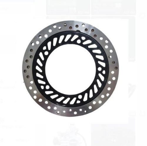 Silver Color Round Shape Stainless Steel Material Honda Active Front Rotor Brake Disc