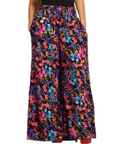 Amazon.com: Lofbaz Women's Extra Wide Leg Palazzo Pants Yoga Lounge Hippie  Harem Flowy Trousers Ethnic Tribal Elastic Waist Loose Indian Vintage 60s  70s Slacks - Floral 1 White L : Clothing, Shoes