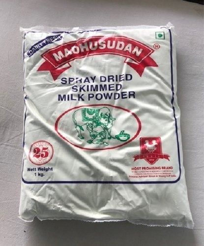 25 Kilogram Pack Size Spray Dried Madhusudan Skimmed Milk Powder 