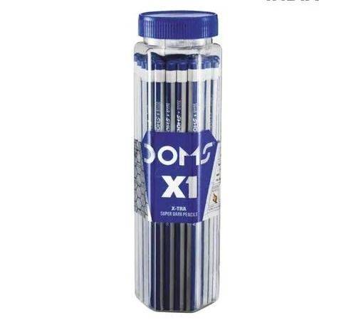 Black Packaging Size 1 Jar Wood Material Doms X1 X-Tra Super Dark Pencils 