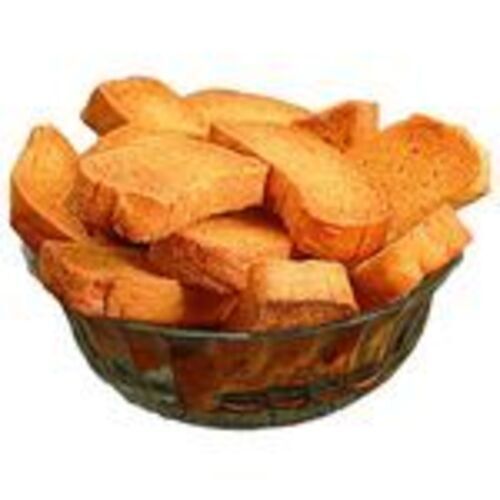 A Grade 99% Fresh Crispy And Crunchy Brown Food Suji Rusk For Breakfast Fat Contains (%): 10 Percentage ( % )