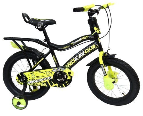 Ruggedly Constructed Strong Durable Corrosion Resistant Stainless Steel Yellow Bicycle