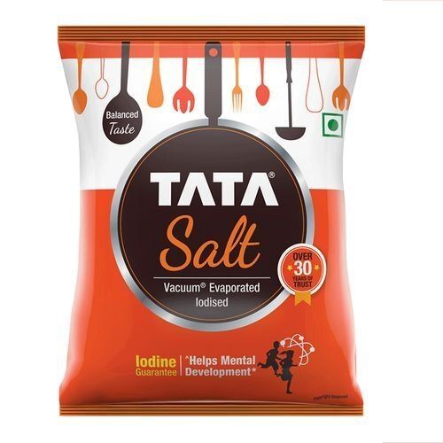 White Farm Fresh 100%Pure And Natural Tata Salt Powder Shelf Life: 1 Months