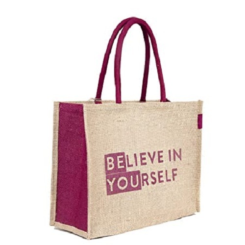 Light Weight Easy To Carry And Biodegrade Reusable Printing Eco Friendly Jute Bags - Jute Material, Customizable Weight, Multicolor | Easy to Carry, Patch Handle, Ideal for Advertising, Gifts, and Shopping