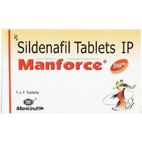 Manforce Tablets Ip, Pack Of 1x4 Tablets 