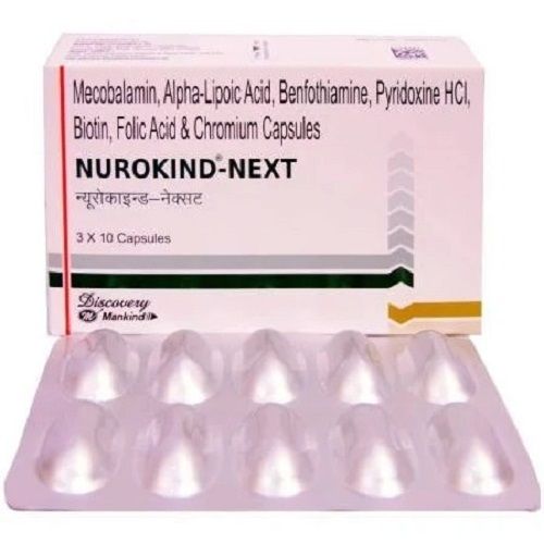  3*10 Capsules As Per Your Doctor'S Advice Mankind Nurokind - Nekt Capsules Organic Medicine