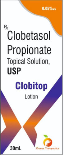 Packaging Size 30 Gram Clobetasol Propionate Topical Solution Clobitop Body Lotion 
